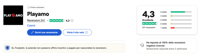 Recensioni e valutazioni dei migliori casino italiani senza AAMS